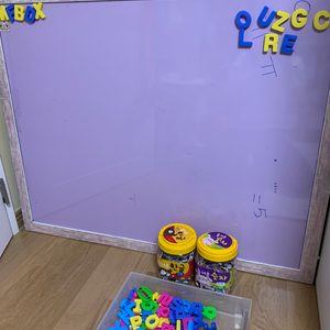 자석칠판 + 한글자석 +숫자자석 +영어자석