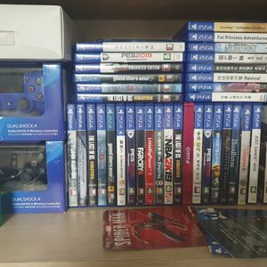 ps4 플스4 플레이스테이션4 각종게임시디.듀얼쇼크팝니다