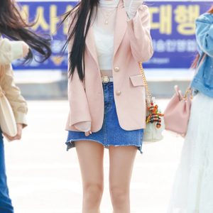 올리브데올리브 자켓 살몬55