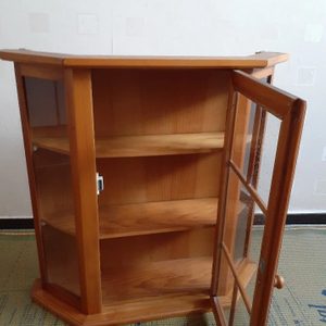 원목 장식장 선반장