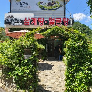 중리 백제삼계탕 입니다^^(내서전지역 배달가능)