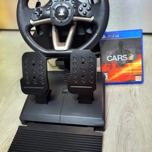 ps4. ps3. pc.용 hori rwa wheel. 플스4 플스3 피씨용 레이싱 호리휠