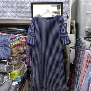 스트라이프 원피스 ★프리