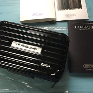 포르쉐 리모와 카본 파우치, 포르쉐 리모와 하드케이스, Porsche Rimowa
