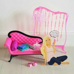 바비인형 드림하우스 바비글램 소파 레어 바비가구