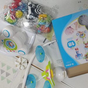 국민모빌 타이니모빌 거치대+컬러흑백 풀세트+건전지포함