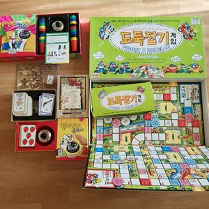 보드게임(할리갈리 딜럭스 컵스, 할리갈리딜럭스,도둑잡기,뱅)
