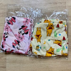 가격내림 일괄판매 디즈니정품 새상품 디즈니냉장고바지 푸우바지 유아냉장고바지 유아파자마 사이즈L 5세 6세
