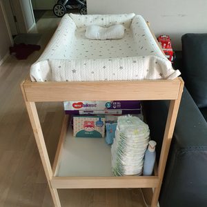이케아 기저귀교환대 및 셋샴 기저기 교환매트