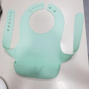 실리콘턱받이 긴팔방수턱받이 이유식턱받이 아기턱받이