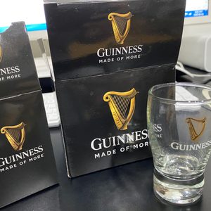 기네스맥주잔/기네스미니글라스/미니술잔/양주잔/소주잔/기네스술잔