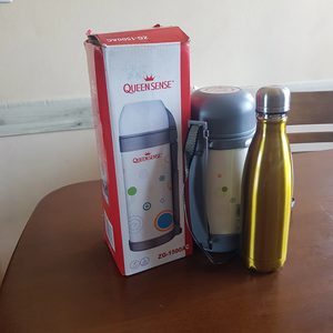 1.5리터 스텐리스보온.보냉병 . 보온도시락.보온병(3개일괄)