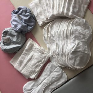 밤부베베 천기저귀,밤부베베 안심 천기저귀 커버,노브랜드순면기저귀 등 일괄