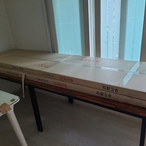 나무 스트라이프 가벽 파티션 판매합니다