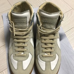 마르지엘라 독일군 하이탑 스니커즈