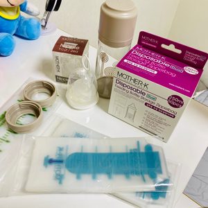 마더케이 일회용젖병 / 일회용젖병비닐팩 / 젖꼭지