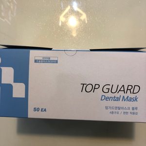 탑가드덴탈마스크(의약외품) 블루 팝니다