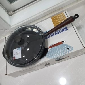 스캡슐트 딥팬 28 유리뚜껑 포함 새제품