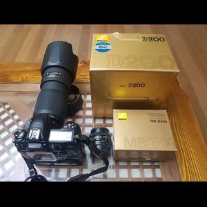 니콘 D200 세로그립 24.8D 80-200D직진식