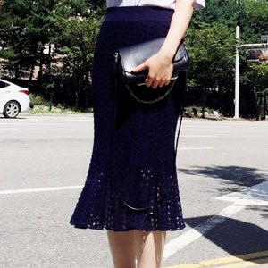 니트 머메이드 스커트 머메이드 치마 롱치마 니트치마 니트스커트 여름스커트 여름치마 플레어스커트 플레어치마