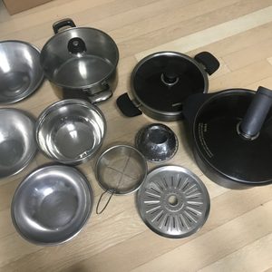 해피콜 티타늄양수냄비 스텐양수냄비 스텐믹스볼