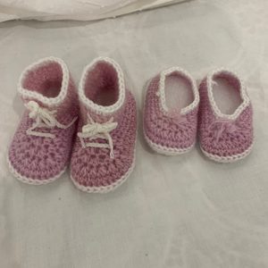 아기 신발 아가신발 털신발 뜨개신발 미사용 새제품