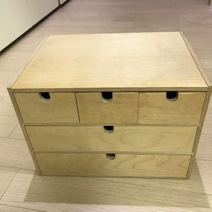 IKEA 이케아 원목 미니서랍장