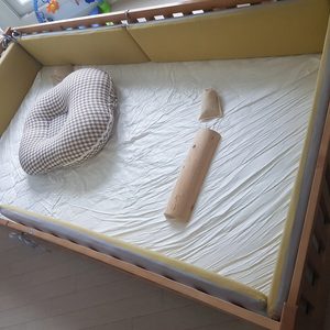 (범퍼가드 판매)레이디가구 아기침대 범퍼가드