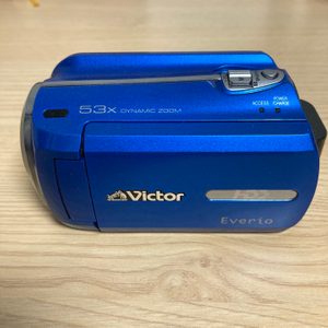 Victor 캠코더, 중고 빈티지 캠코더(블루)