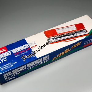 KYC 417M 소켓렌치 세트 복스 세트 복스알 1/2 17PCS 미사용 신품