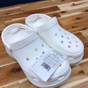 크록스 (crocs) 통굽 흰색 / 직구 새상품 6사이즈 (230~240) 박스풀 판매