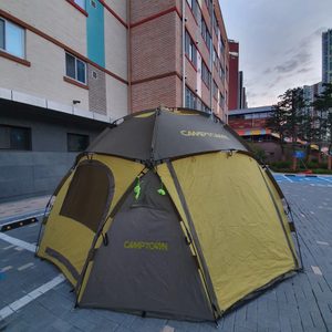 캠프타운 빅돔s(초록이)+S팬(서비스)
빅돔 S 텐트 판매합니다