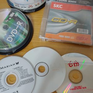 cd-r 51장, dvd-r 10장, 케이스cd-r 3장, 박정현2, 3 집, 머라이어캐리 CD