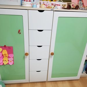 아기자석칠판옷장. 유아옷장. 아이옷장