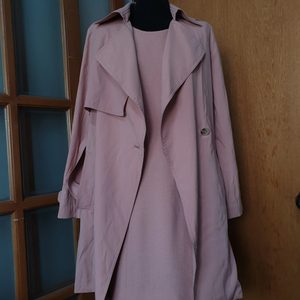 보니알렉스 트렌치코트 여름트렌치코트 롱코트 여름자켓 바바리 여름바바리자켓
