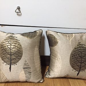 쿠션 베개 (2 개) 크기 38 * 38cm