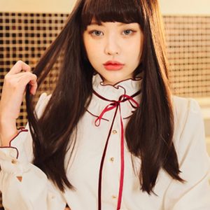 새상품) 통가발 / 리네아스토리아 통가발 원더랜드 스트레이트- 컬러:내추럴 블랙
