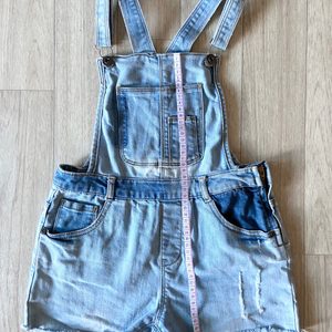 닉스키즈 ㅡ 멜빵바지 ㅡ 멜빵청바지 ㅡ 130 ㅡ 청반바지
