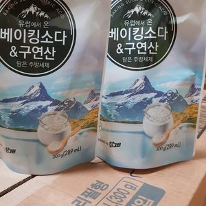 (주방세제)유럽에서 온 베이킹소다 앤 구연산 담은주방세제(리필용)