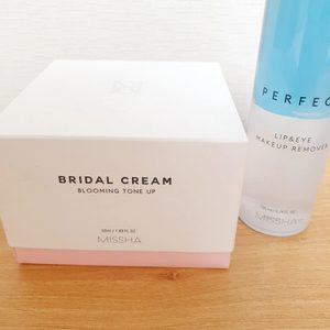 미샤 톤업크림 1개, 미샤 메이크업 리무버 (새상품)