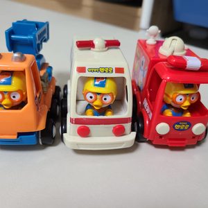 뽀로로 구급차/소방차/사다리차
