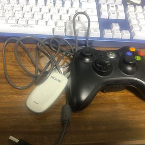 Xbox360 무선패드+리시버 일괄 판매합니다