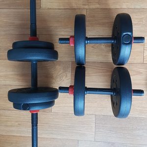 아령 세트 29kg(+아령봉, 덤벨봉)