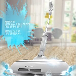 물분사 물걸레 청소기 , 퀸나 트러스트 무선 듀얼 스핀 물걸레 청소기 QMDS-7000