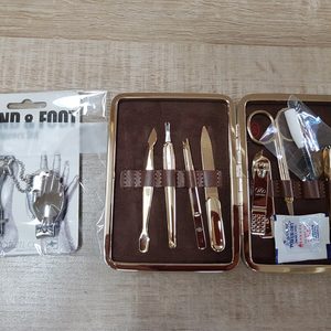 손톱깍기set와 손톱.발톱깍기set 같이요(새상품)