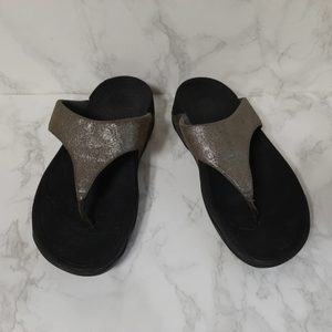 Fitflop 핏플랍 잔잔한 펄감 샌들 EUR 37 저렴히 드려요