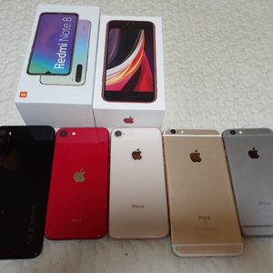 아이폰 6, 아이폰 6s+, 아이폰 8, 아이폰 SE2, 홍미노트 8