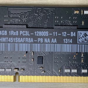 노트북메모리 DDR3L 12800S 저전력 메모리 판매합니다.