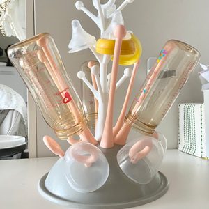 베아바 분수 젖병건조대 더블하트 젖병드림