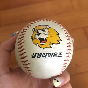 삼성라이온즈 친필 야구공 싸인볼